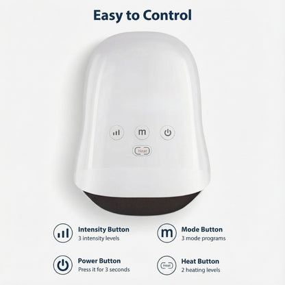 Cordless Hand Massager with Heat and Compression for Arthritis and Carpal Tunnel