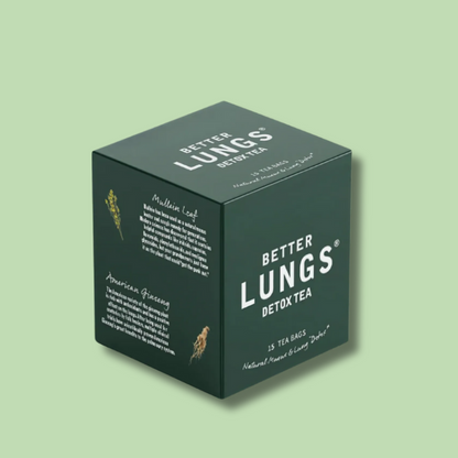 Daily Lung Cleanse Detox Tea – Herbal Support for Mucus & Breathing