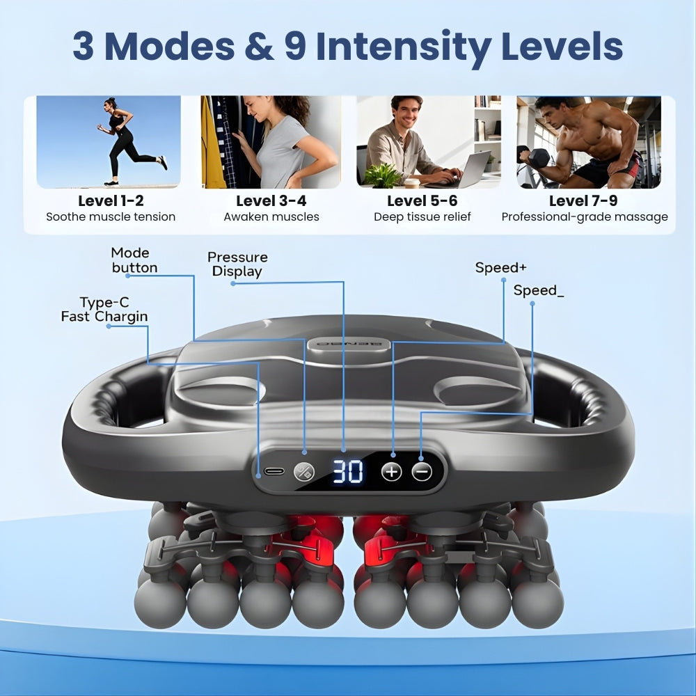 VirellaHealth™ - 42 Head Massage Gun