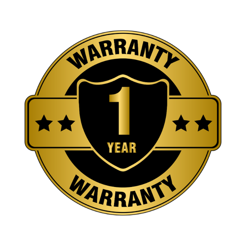 1 Year Warranty
