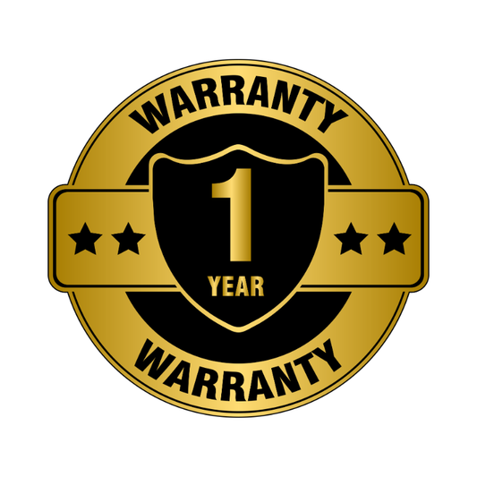 1 Year Warranty
