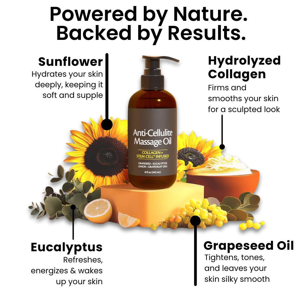 SmoothRise™ Anti-cellulite Massage Oil