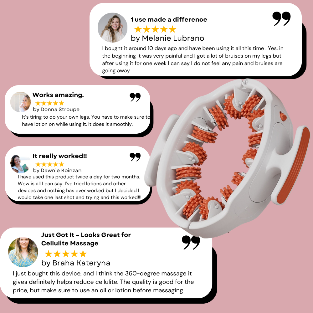 SmoothRise™ Anti-Cellulite Massage Roller