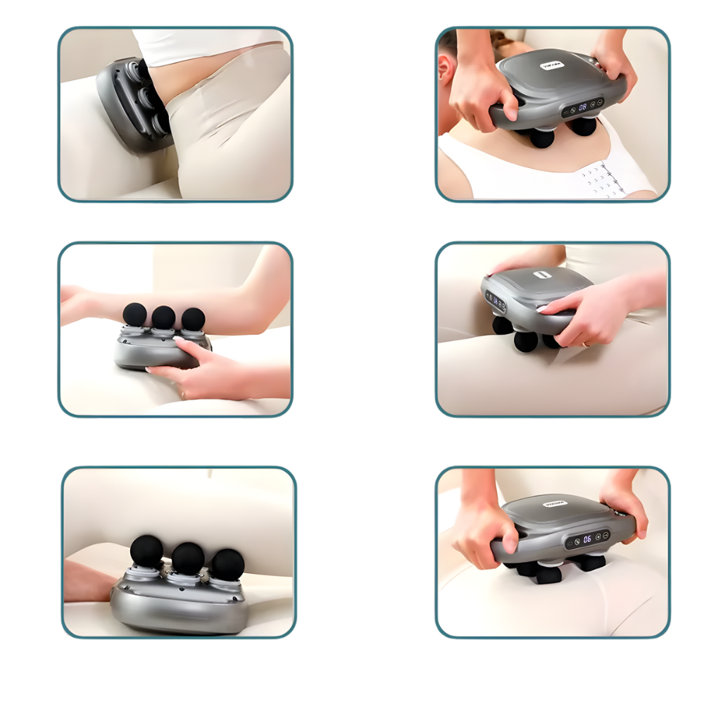 6-Head Massager Gun