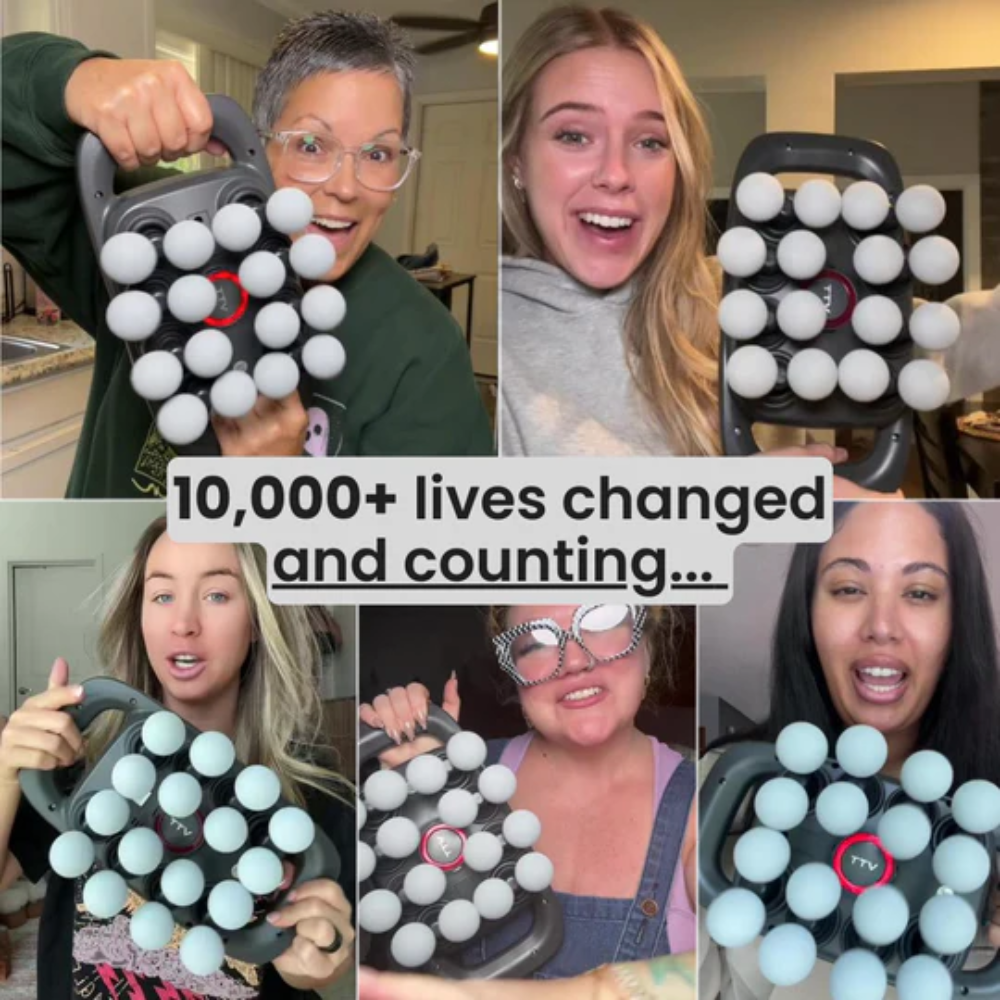 PureRelief™- 16-Head Massager Gun