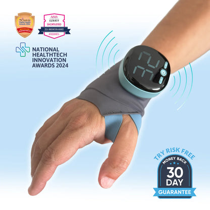 VirellaPulse™ - Smart EMS & Heat Therapy Wrist Massager